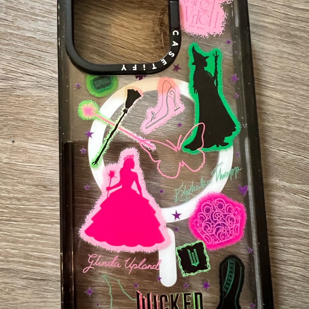 ⬇️Price Drop! Casetify Black and Pink Fashion Icon Phone Case